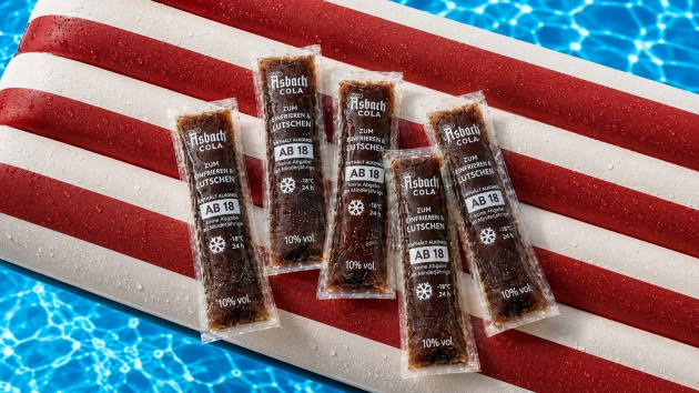 Asbach launcht alkoholhaltiges Wassereis -